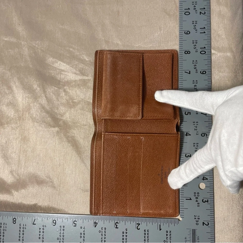 Louis Vuitton Brown Monogram Key & Card Holder